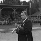 Toimittaja Martti Jukola 1930-luvulla.