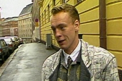 Kuva: City-lehden toimitusjohtaja Lauri Nykopp (1986). YLE kuvanauha.