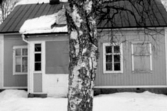 Kuva: Romaniperheille aiottu talo Pietarsaaressa (1970). YLE kuvanauha.