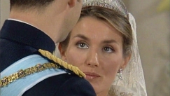 Kuva: Prinssi Felipen ja Letizian vihkiminen. Kuvanauha