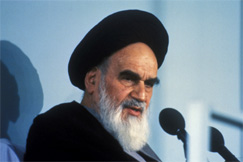 Kuva: Ajatollah Ruhollah Khomeini (1985) Pressfoto. 
