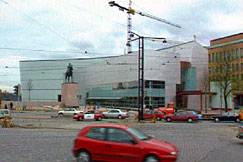 Bild: Kiasma, museet fr nutidskonst i Helsingfors, ppnades 1998.