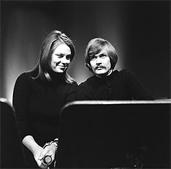 Arja Saijonmaa ja Heikki Kinnunen, kuva Ensio Suonio 1970