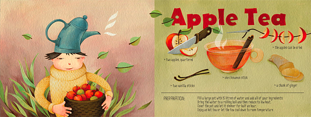 Apple Tea by Siyana Zaharieva, They Draw and Cook