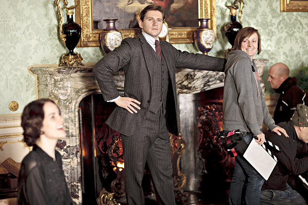 Downton Abbeyn kulissien takana. Kuva: Yle
