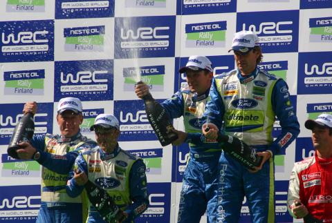 WRC Podium - osa 4