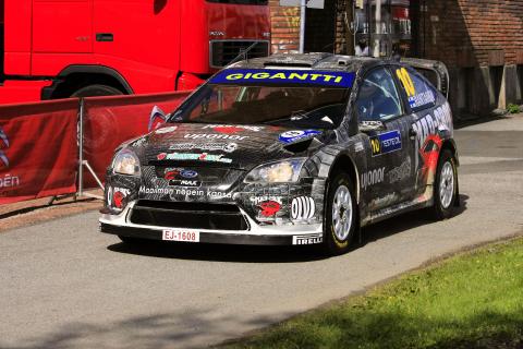 Matti Rantanen Finland Ford Focus RS WRC 08
