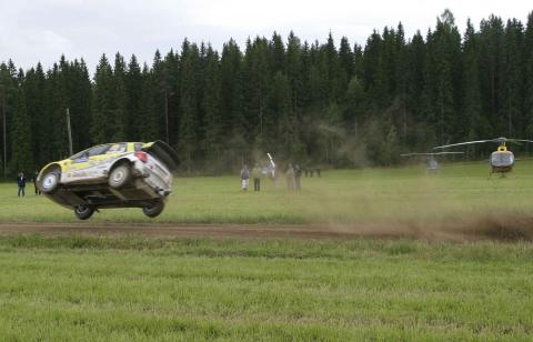 Vuoden 2008 rallikuvakisan kuudes kuva. Kuvaaja: Kimmo Tamminen