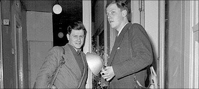 Bengt Andersson ja Jussi Pohjakallio 1950-luvulla. Kuva: Kalle Kultala
